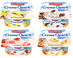 Ehrmann kwark assorti 150gr