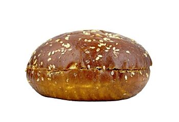 Pretzel sesame bun 80gr