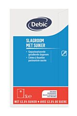 Debic slagroom 12,5% suiker BIB