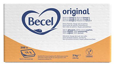 Becel original 60% cups 10gr VGN