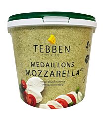 Tebben mozzarella slices 40st