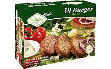 Mekkafood burger groot 100g halal