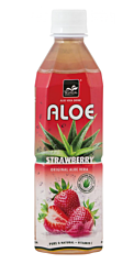 Tropical aloe vera aardbei 500ml
