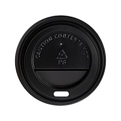 !SUP hotcup deksel zw 180ml/6oz
