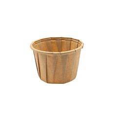 Sauscup papier bruin 1,25oz 35ml