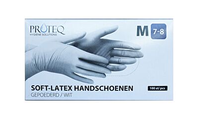 Proteq hands M latex gep. WIT