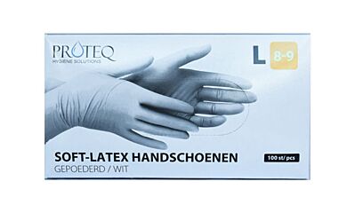 Proteq hands L latex gep. WIT