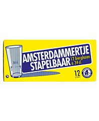 !Mammoet glas stapel bier 34cl