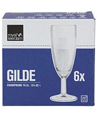 Champagne flute 15 gilde