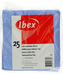 Ibex huishouddoek blauw