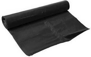 LDPE afvalz 160lt 90x125 10st zw