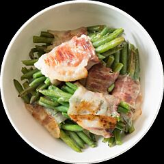 Greens bonenbundel.met spek 40gr