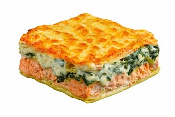 Lasagne Zalm Spinazie