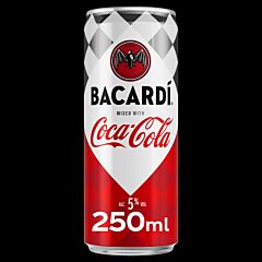 Bacardi & cola 25cl blik