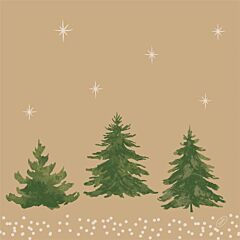 Duni servet bio humb.tree40x40cm