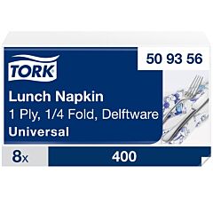 Tork servet delftware 33x33 1lg