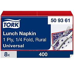 Servet boerenzakdoek 33x33 1lg