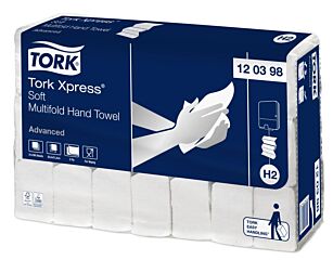 Tork adv hand towel 25,5cm soft