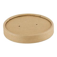 SUP Kraft/PLA deksel soepb.240ml