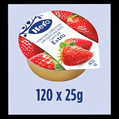 Hero extra aardbeienjam 25gr
