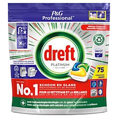 Dreft lemon vaatwastablet 75st