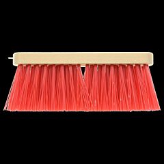 Vero bezem hout rood 27,5cm