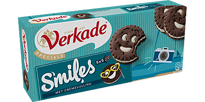!Verkade smiles 5x5st