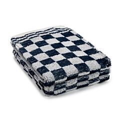 Badstof keukendoek blauw 50x50cm