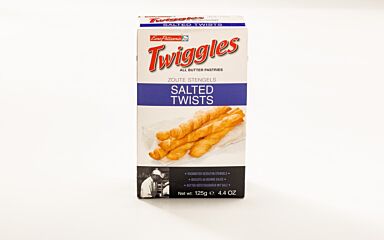 !Twiggles salted twists 125gr