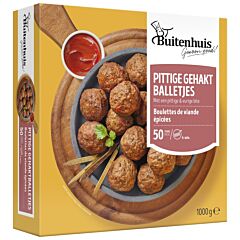 Pittige gehaktballetjes 20gr