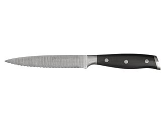 !Keukenmes sab.integra rvs/zw12cm
