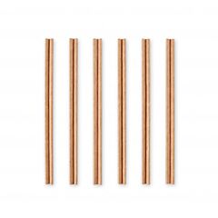 Roerstaaf papier 14cm 100% bruin