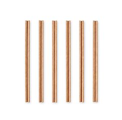 Roerstaaf papier 11cm 100% bruin