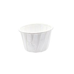 Sauscup papier wit 1,25oz 40ml