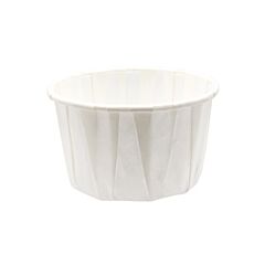 Sauscup papier wit 4oz 115ml