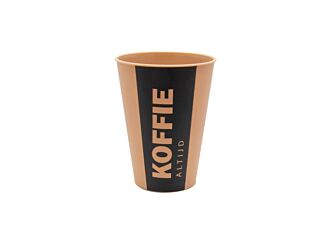 !SUP reusab.koffiebek.bruin 180ml