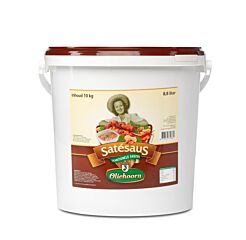 Oliehoorn satesaus pasta