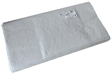 Damastvel wit 70x70cm