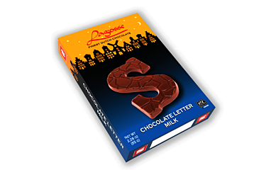 Lagosse chocoladeletter melk S