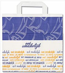 Eet smakelijk pap.tas 26x17x26cm