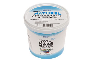 Akrop.witte kaasblokjes naturel