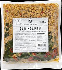 Pad krapow chicken long bean