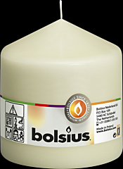 Bolsius stompkaars 100/100 ivoor