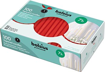 Bolsius gotische kaars 240/23 rd