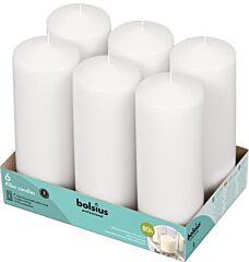 Bolsius stompkaars 200/68 wit