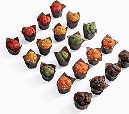Mini paas muffins 45gr