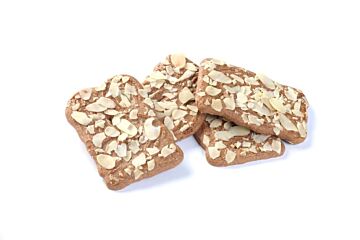 Speculaasjes met amandelschaafse