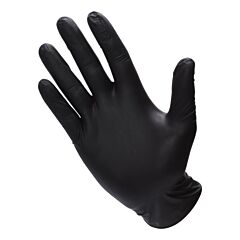 Proteq hands s.nitril S ZWART