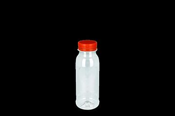 Rpetfles met oranje dop 1000ml