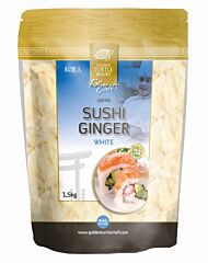 Golden Turtle sushi gember white